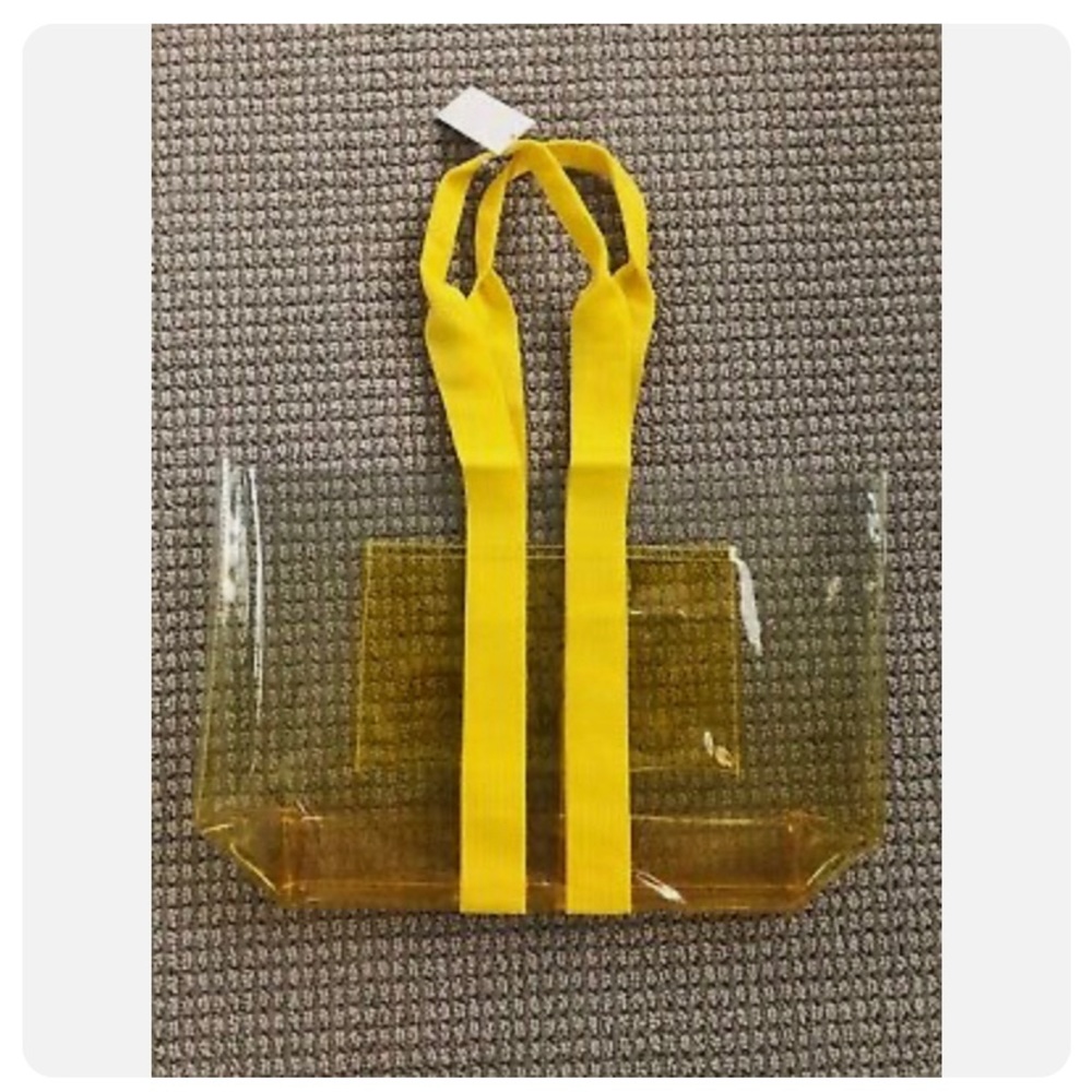 Saks Fifth Avenue PVC Ombre Tote Bag